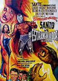 (375) SANTO vs THE STRANGLER (1963) Classic Santo Rarity!
